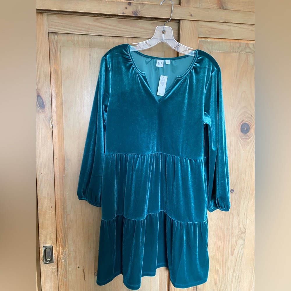 NWT- Gap stretch velvet mini size S